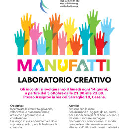 Laboratorio MANUFATTI dal 5 ottobre a Cesena